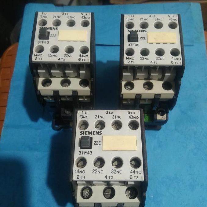Ready Contactor kontaktor SIEMENS 3TF43 22E 220V 30A.