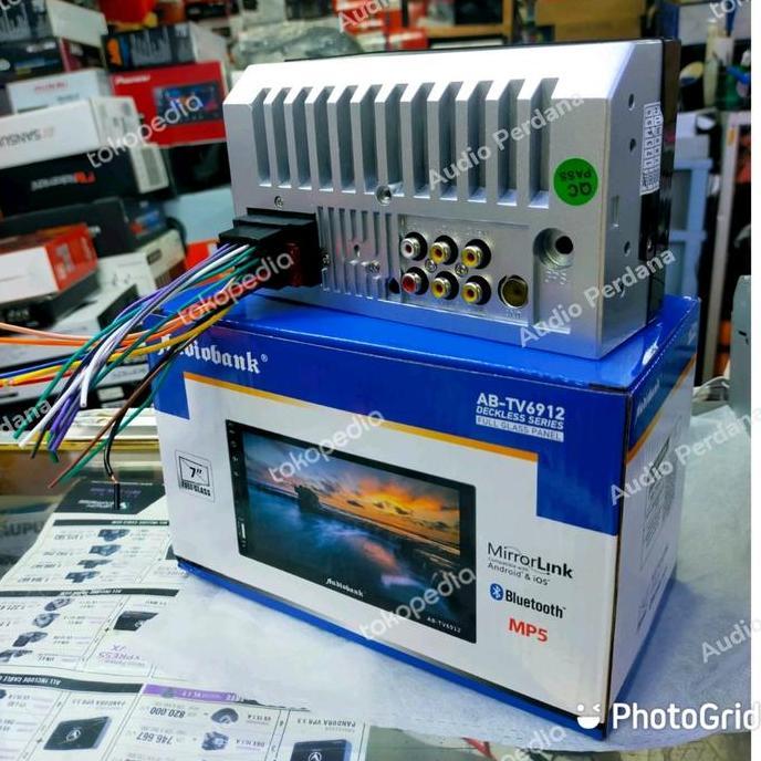 Audiobank AB-TV6912 Head Unit Double Din MP5 Deckless Autolink