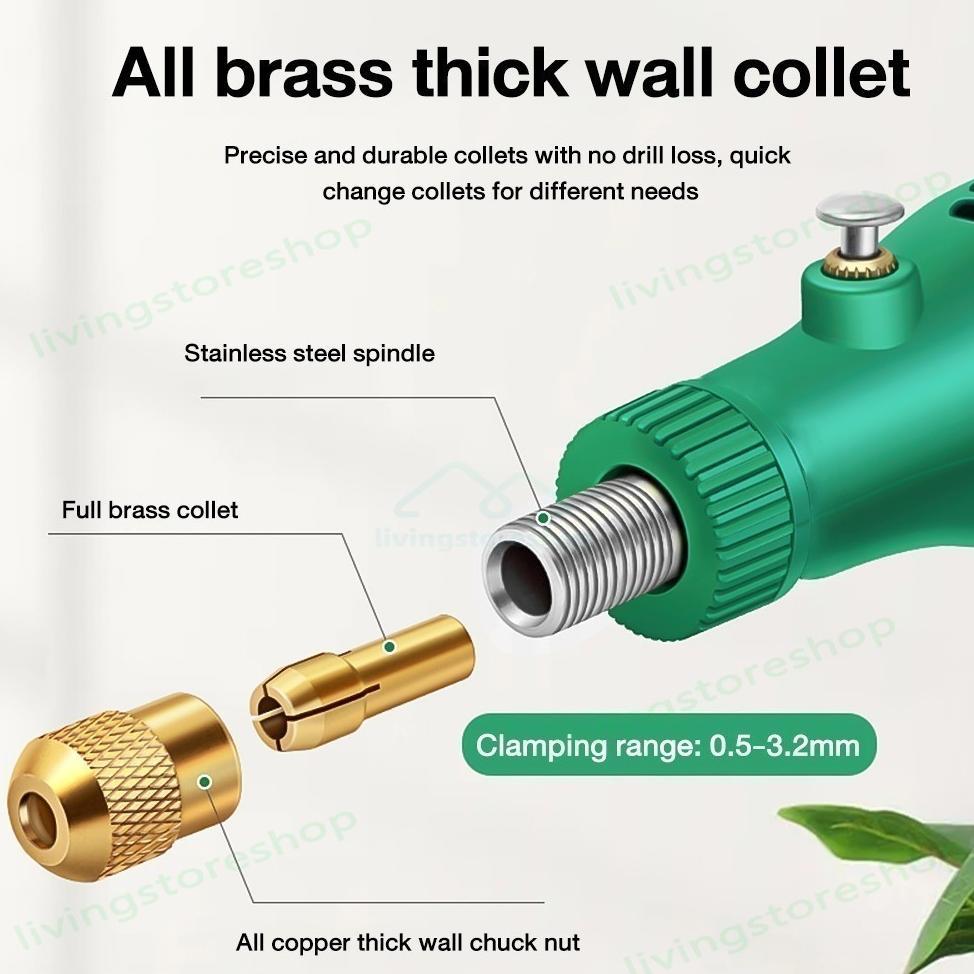 BEST SELLER DCK 135PCS GERENDA LISTRIK BOR MINI 132PCS 12V DC 15000 RPM MINI DRILL ELECTRIC ENGRAVER