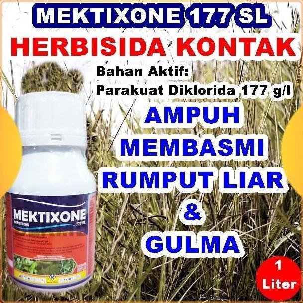Mektixone 177 SL 250 ml Herbisida Kontak Pembasmi Rumput Liar Gulma