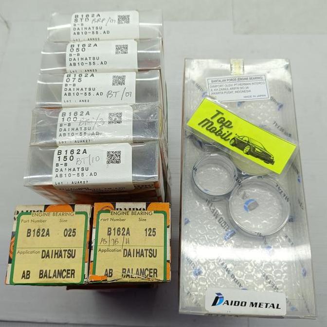 LOLOMY Metal Balance Hijet 55, Hijet 1000, Zebra 1000, B162 Daido Jepang Asli