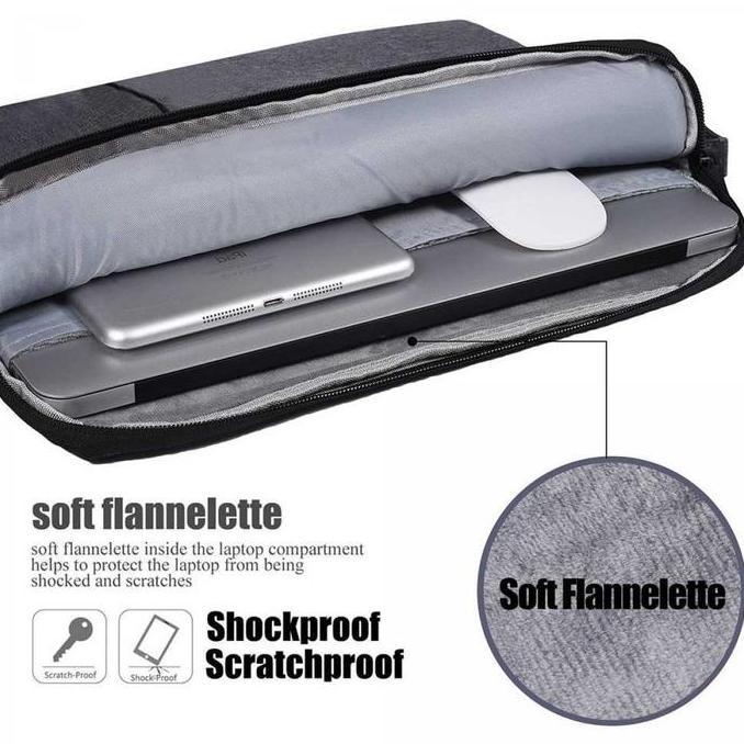 WACAMEY DEALCASE tas sleeve case Hand Bag Laptop 14inch waterproof multislot
