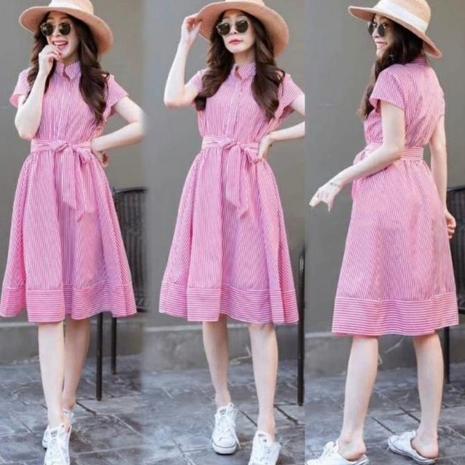 DB183 >> / 1298 MD SALUR MAURA / GL / DREES WANITA KOREA / DRESS / DRES / DRESS REMAJA / DRESS KODAN