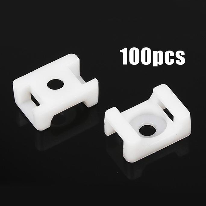 GEGEZY Isi 100 Pcs Klem Lampu Led Neon Flex Klem Lampu Neon Braket Led Neon Flex Lampu Selang 12v 22