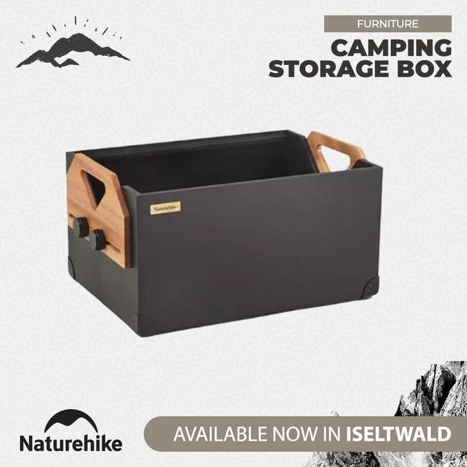 FYP NATUREHIKE BOX PENYIMPANAN SERBAGUNA NH21SNX07 SOLID WOOD STORAGE BOX ''