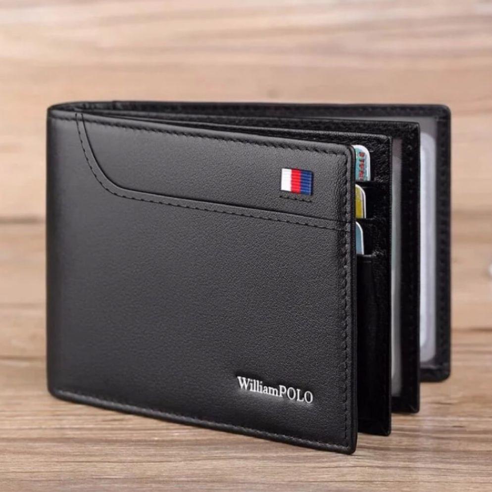 PREMIUM DOMPET PRIA KEREN DOMPET LIPAT PRIA DOMPET ANAK MUDA VIRAL DOMPET PRIA WILLIAM POLO