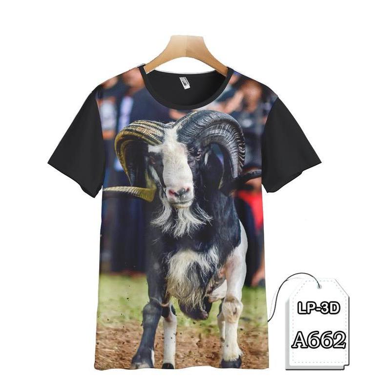 BL122 >> Kaos Domba Garut Baju Anak dan Dewasa Domba Garut Printing 3D Premium Fashion