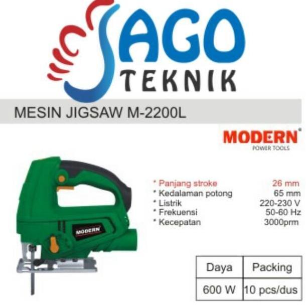 Mesin Jigsaw MODERN M 2200 L