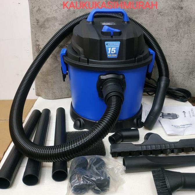 NEW VACUUM CLEANER 3IN1 WET+DRY+BLOW 15 L 700W,HEPA FILTER BY BENZ WERKZ Mesin
