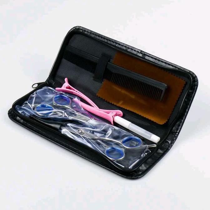 Set Gunting Rambut Salon Barbershop Alat Potong Rambut Satu Set Pasti Diskon