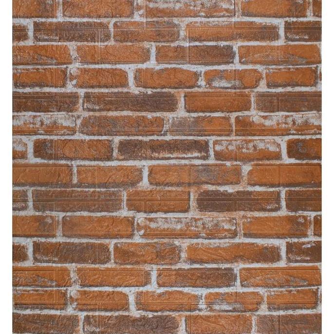 Wallpaper Dinding 3D/Wallfoam Motif Batu Alam