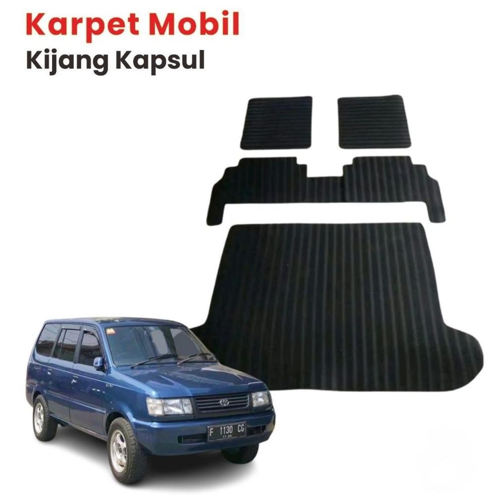 Karpet  Mobil Kijang Kapsul Fullset/Karpet lantai Matras mobil kijang kapsul lgx/lx/sgx/sx