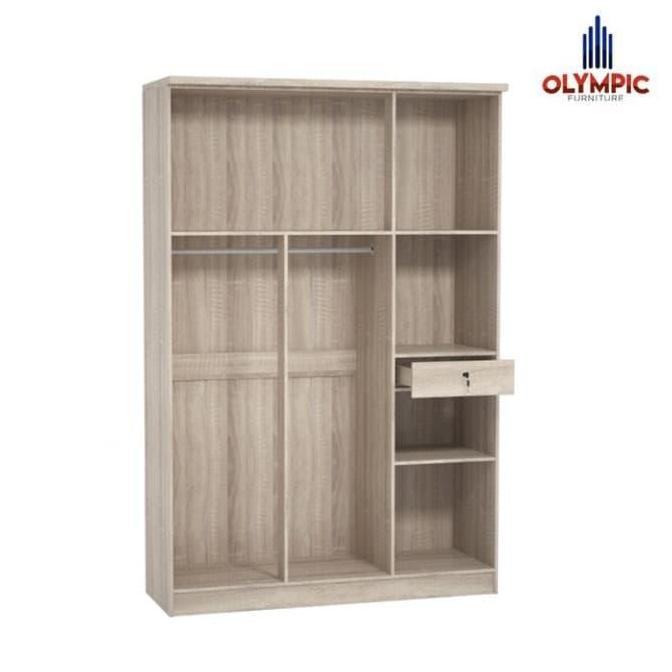 Lemari 3 pintu Olympic Navaro - Bandung area only