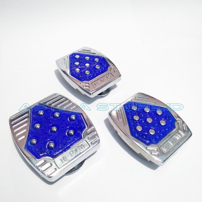 (Ready) 1 Set Cover Pijakan Pedal Gigi Dan Rem Besi Anti Slip Universal Untuk Semua Jenis Motor Best