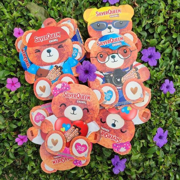 Silverqueen Beruang love Chunky Bar READY SIAP KIRIM KS