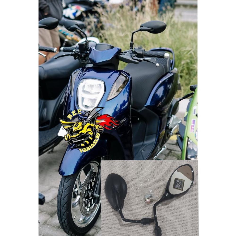 NEW Kaca Spion X1 Model Thailand Motor Honda Genio PNP Spion Honda Dan Yamaha Aksesoris Motorcycle