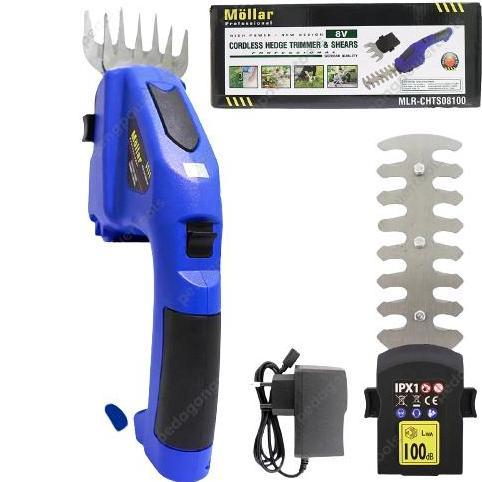Bintaro45 - Mollar Chts08100 Cordless Hedge Trimmer Mesin Potong Rumput