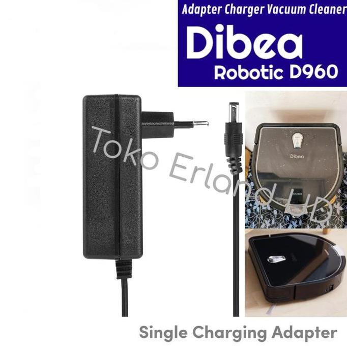TERMURAH - Charger Adapter DIBEA Robotic D960 Vacuum Cleaner Adaptor D900 Robot