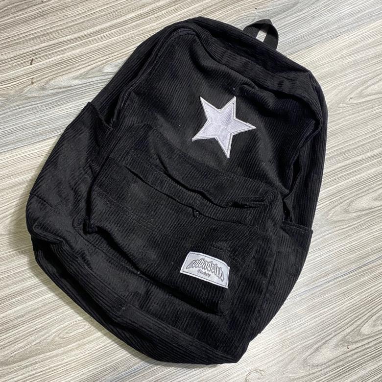 PREMIUM TAS BACKPACK CORDUROY CNVRS BINTANG TRADE PAYTON SERIES REWORKED RANSEL