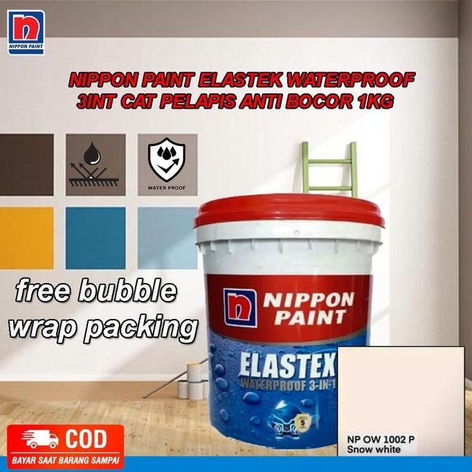 Jassminaa - Cat Tembok Kamar Dinding Rumah Dapur Ruang Tamu Wc Toilet Anti Jamur Lembab Air Estetik 