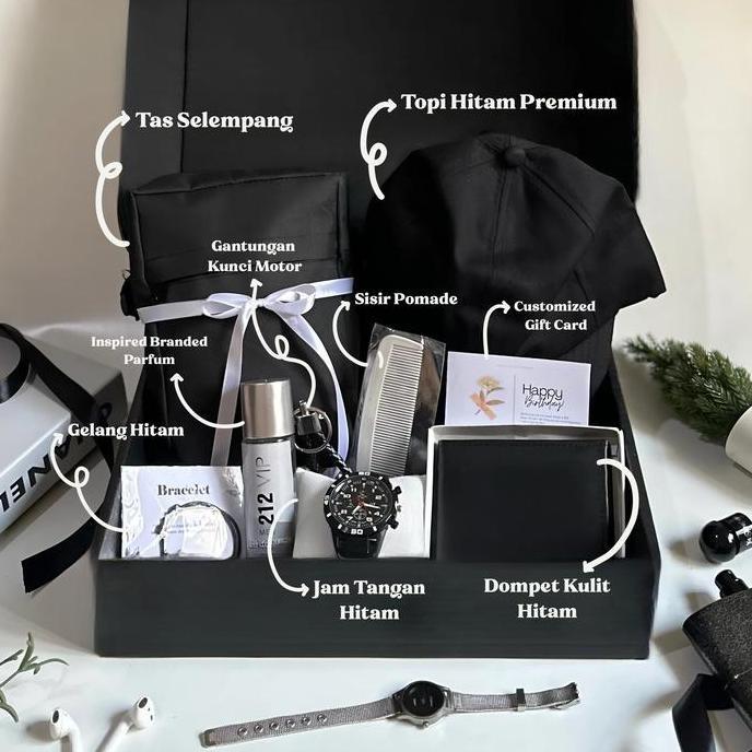 bardesiaa - kadodibox paket kado cowok aesthetic hadiah pacar cowok unik bermanfaat hampers gift cow