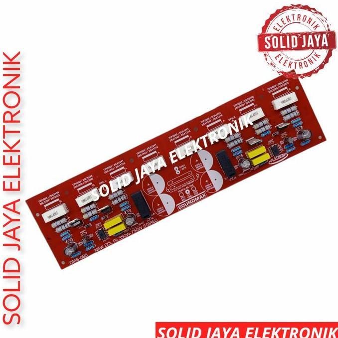 Kit Driver Power Ocl 350-750W Stereo Amplifier Dms095 Dms 095 Platinum Murah