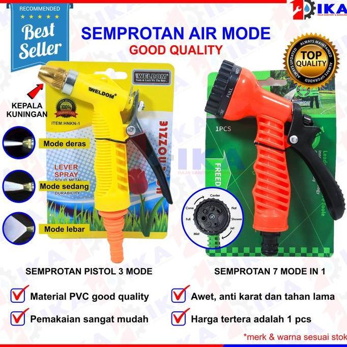 Terlaris - Semprotan air/ hose nozzle/ semprotan taman/ pistol semprotan nozzle