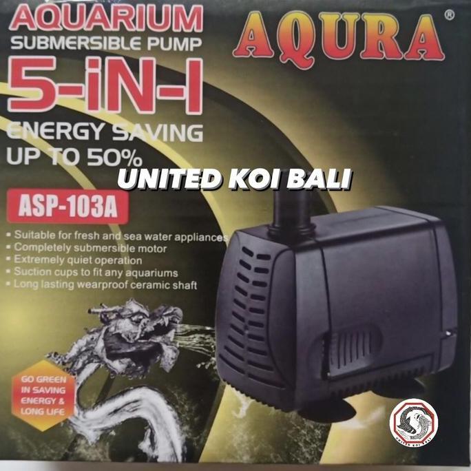 POMPA AIR CELUP AQUARIUM AQURA ASP-103A KOLAM IKAN