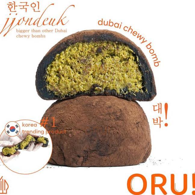 New Trending Products Halal Dubai Chewy Bomb Dubai Chewy Cookie Korean Jjondeuk Dubai Pistachio Oru 