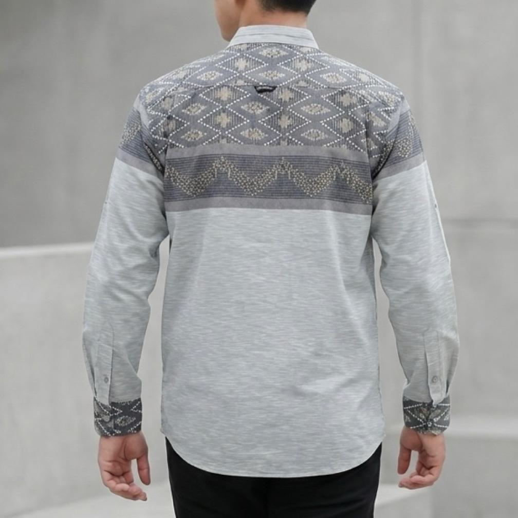 Termurah  Kemko Kemeja Koko Pria Lengan Panjang Katun Kemko Dewasa Regular Fit