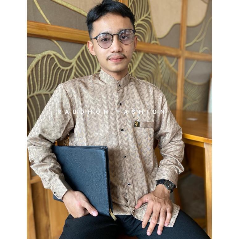 Premium Kemko Sultan Jaguar, Kemko Muslim, Baju Koko Sultan Raudhoh Series