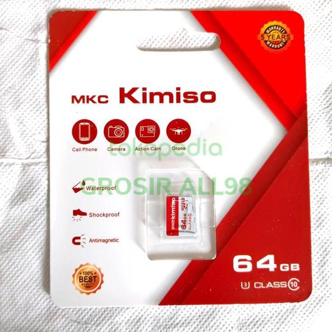 Memory card 64GB Class 10 original buatcctv, hp, camera, Action cam,