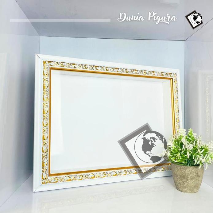 [MOTIF] Bingkai Mahar 3D Scrapbook A4 (21 x 30 cm) Variasi Ukir - Kedalaman 2,5cm, 3cm & 4,5cm - Den