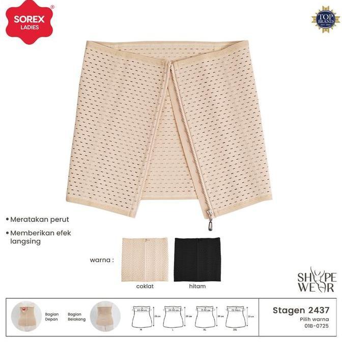 Sorex Slimming Corset Shapewear Kait & Resleting Korset Stagen 2437