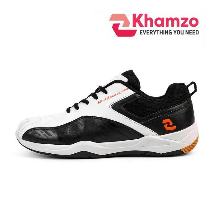 Khamzo Sepatu Bulutangkis Pria D17 Running Sport Badminton ori sepatu badminton