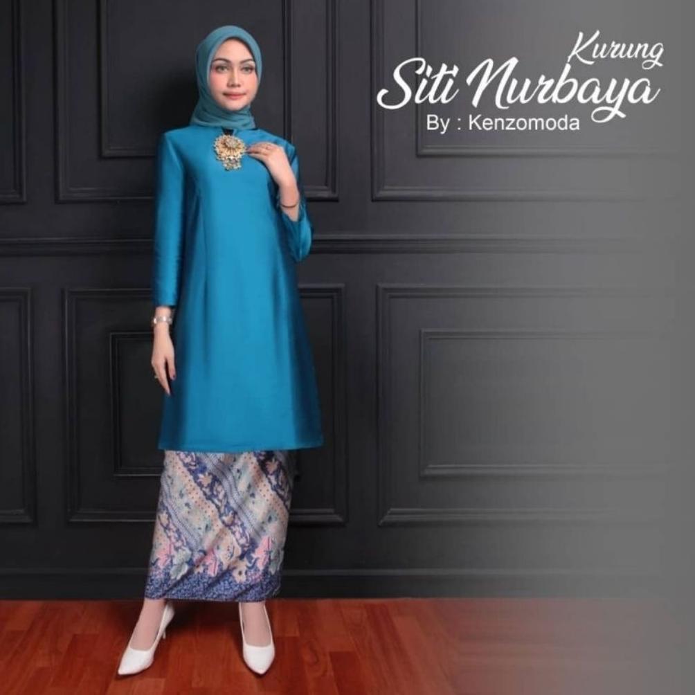 Kenz.mode - Tunik Polos Modern || Baju Kurung Melayu || Tunik Taffeta Wanita