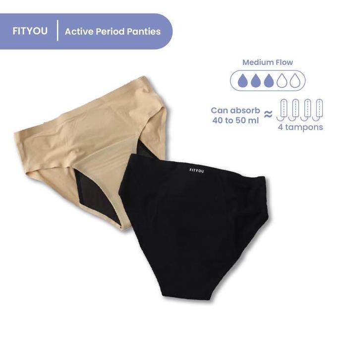 Fityou Active Period Panties up to 4XL