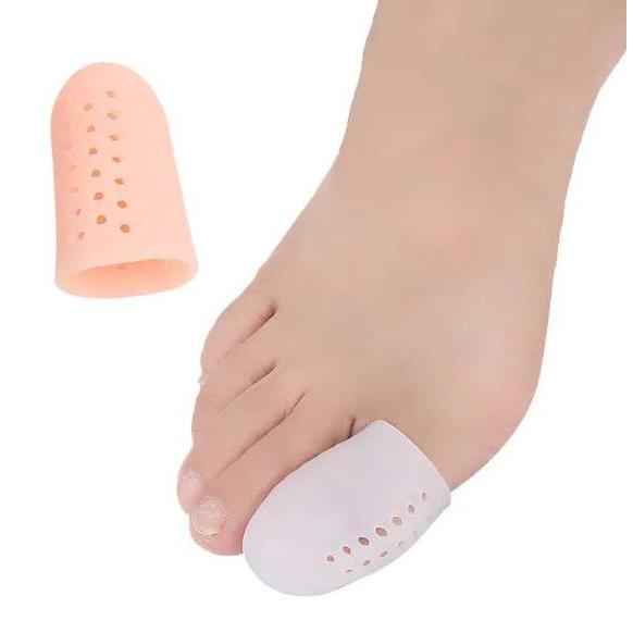 Penutup Pelindung Pemisah Silikon silicon Gel Jari Jempol Kaki Lecet