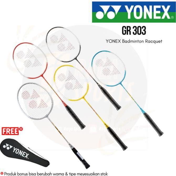 RAKET BADMINTON YONEX GR 303 / YONEX GR 303 RAKET YONEX FREE TAS