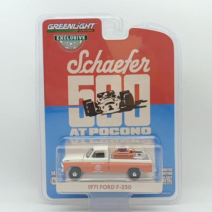 GreenLight SCHAEFER 500 ATPOCONO 1971 FORD F-250  #30398