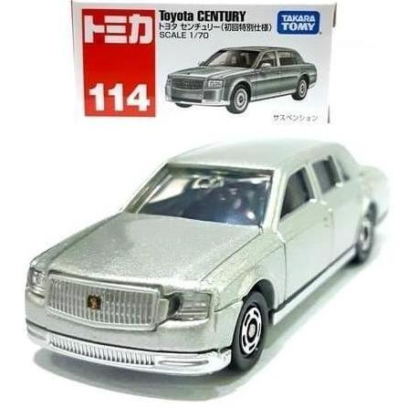 798491 - TOMICA #114 REGULAR TOYOTA CENTURY SILVER