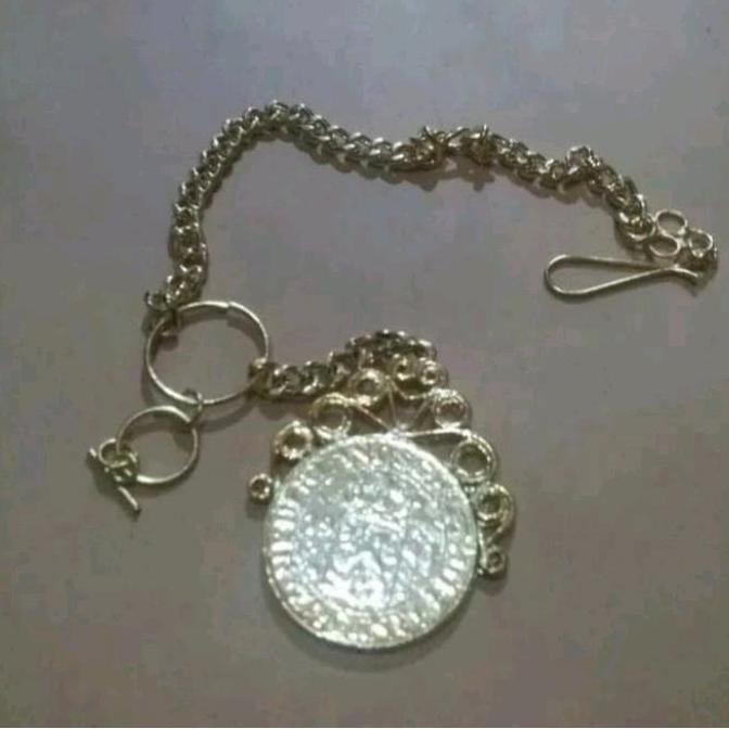 Rantai Koin // Benggol Koin // Pin Koin // Rantai Beskap Best Quality