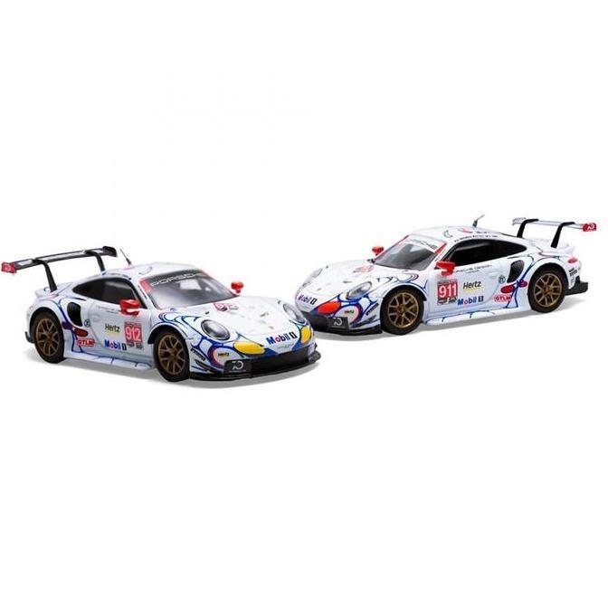 YCOMBO64008 - Sparky 1/64 Porsche 911 RSR Porsche GT Team - Petit Le Mans 2018 #911 #912