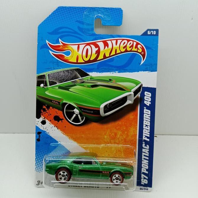 HOTWheels    67 PONTIAC FIREBIRD 400  REDLINE   LWA14-910