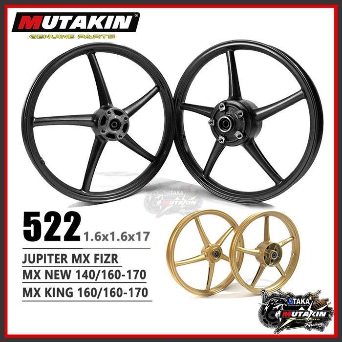 MUTAKIN sp 522 racing velg ring 17 pelek YAMAHA mx king VIXION new Jupiter mx old rx king vega zr FI