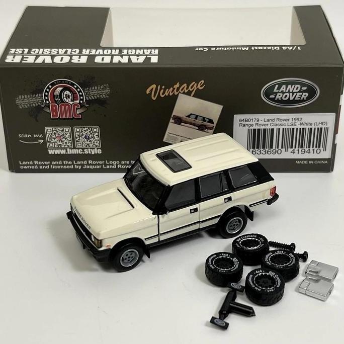 64B0179 - BM Creations 1/64 LAND ROVER Range Rover Classic LSE - (LHD)