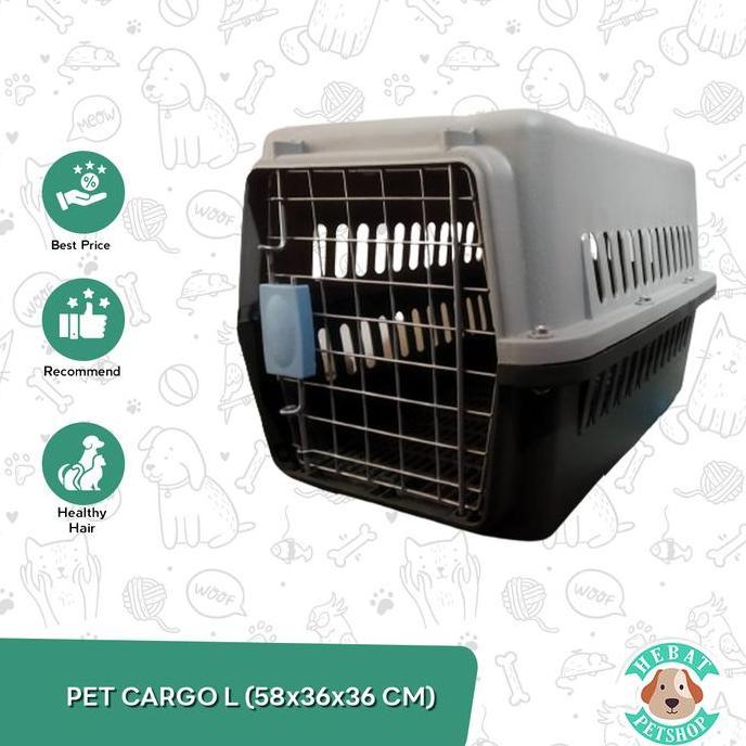 Kandang Kucing / Anjing Portable Ukuran Besar - Pet Cargo L