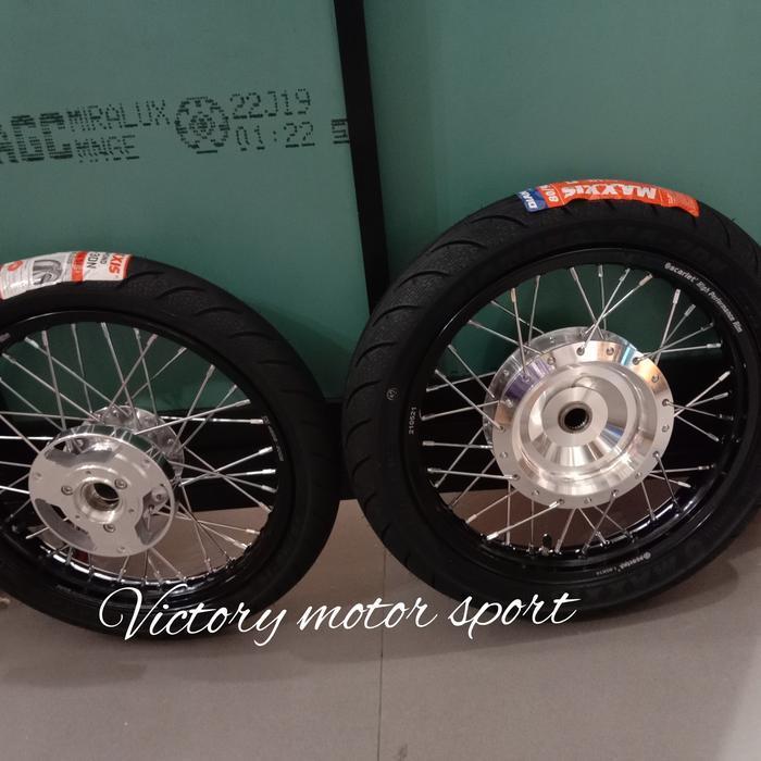 velg set jari jari Mio soul Mio j Xeon Mio m3 plus ban maxxis ring 14