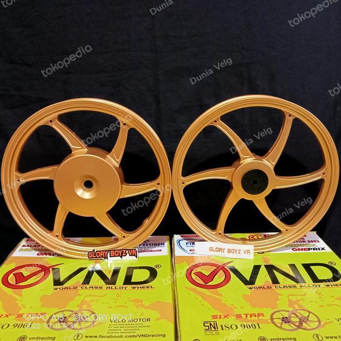 velg vnd six star vario 125 150 Beat Scoopy