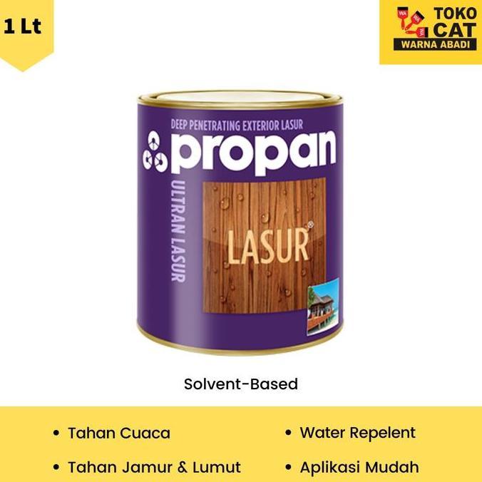 CAT POLITUR PROPAN ULTRAN LASUR 1 LITER CLEAR GLOSS - SATIN - DOFF